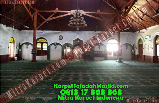 Karpet Masjid Malang Agung Jami yang Lama