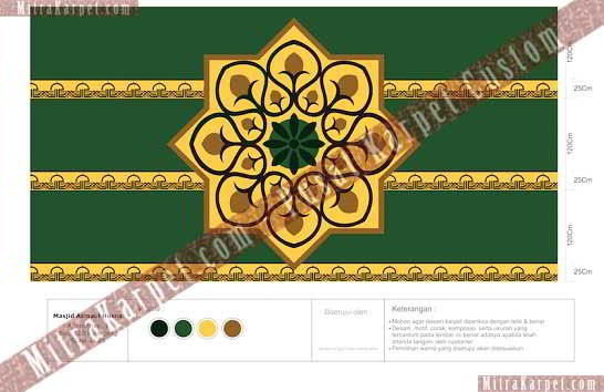 Konsultasi Desain Karpet Masjid Berkualitas